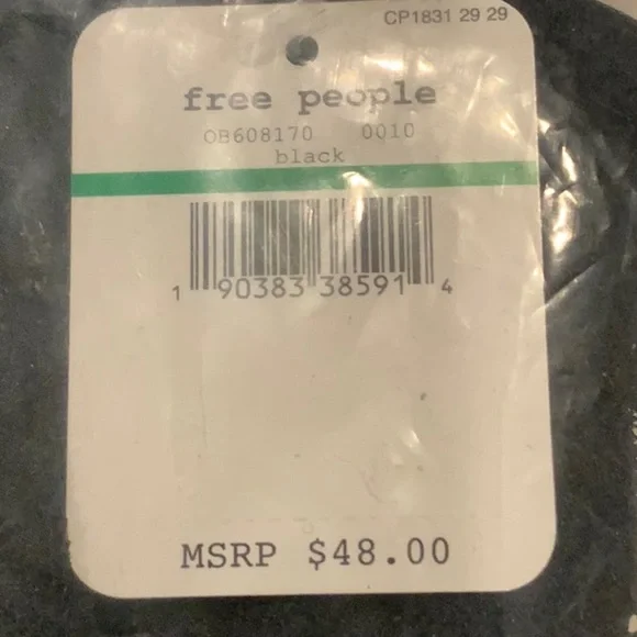 NWT | BLACK | Free People You're So Great Underwire Bra | 34A - Picture 6 of 6